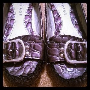Rampage Lullaby 2 Snake Print Flats